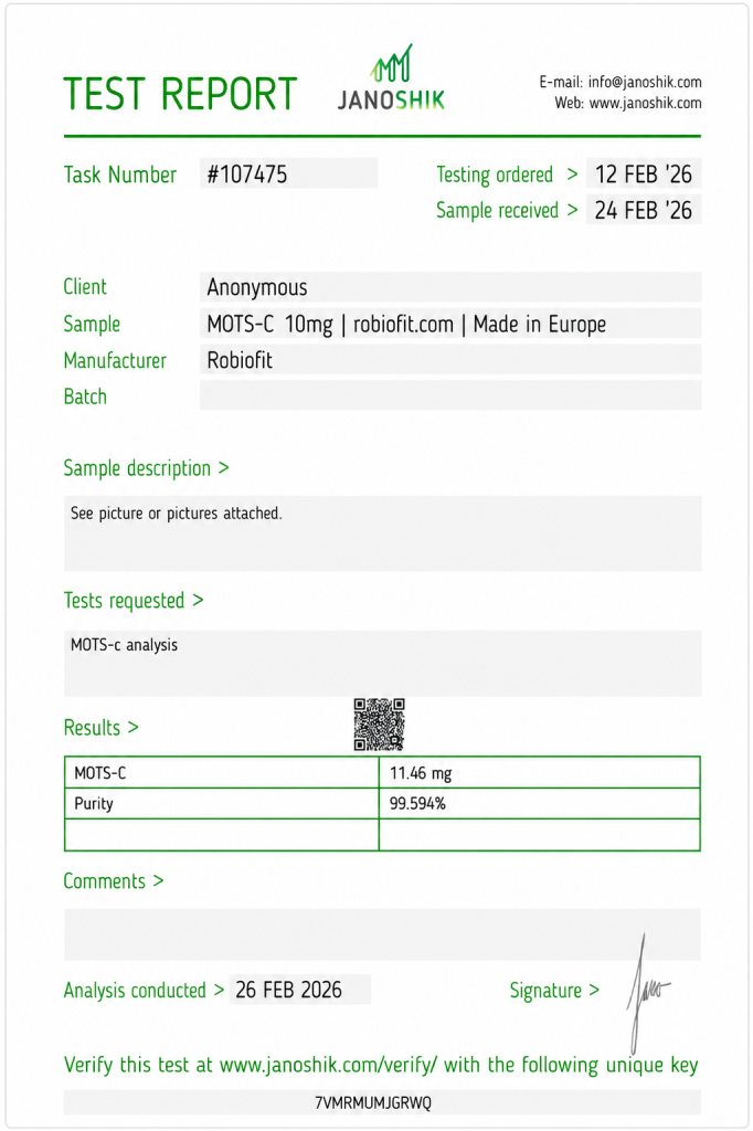 mots c 10mg